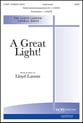 A Great Light SATB choral sheet music cover